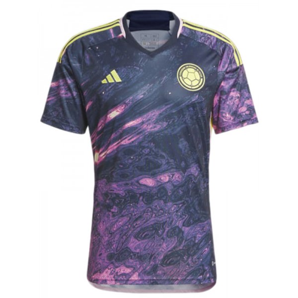 Colombia away jersey women's 2023 world cup soccer kit men's football uniform tops sport shirt
